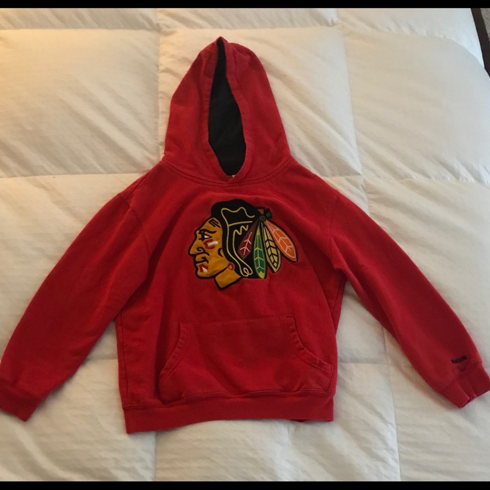 Reebok Hoodie Sweatshirt - Blackhawks